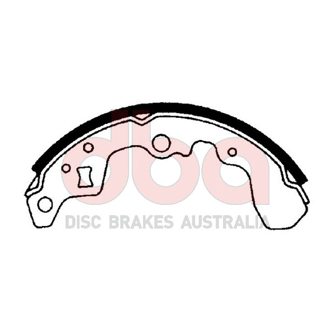 DBA Brake Shoes DBAS1616