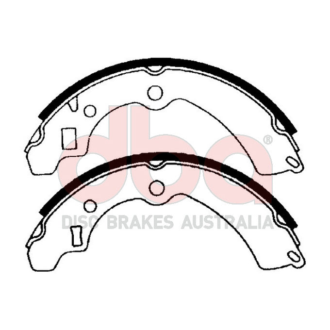 DBA Brake Shoes DBAS1617