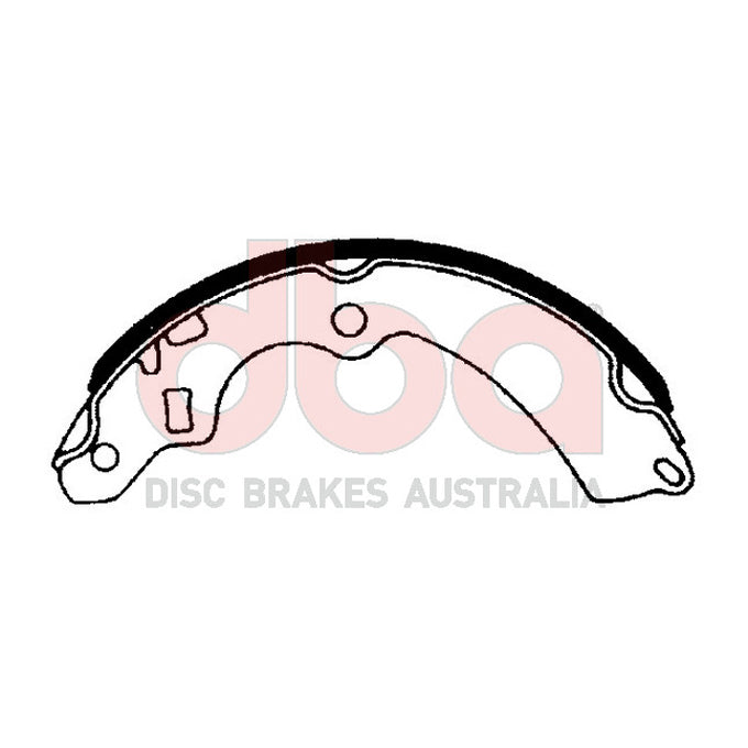 DBA Brake Shoes DBAS1624