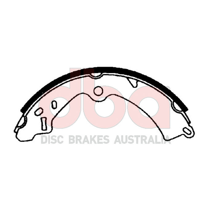 DBA Brake Shoes DBAS1627