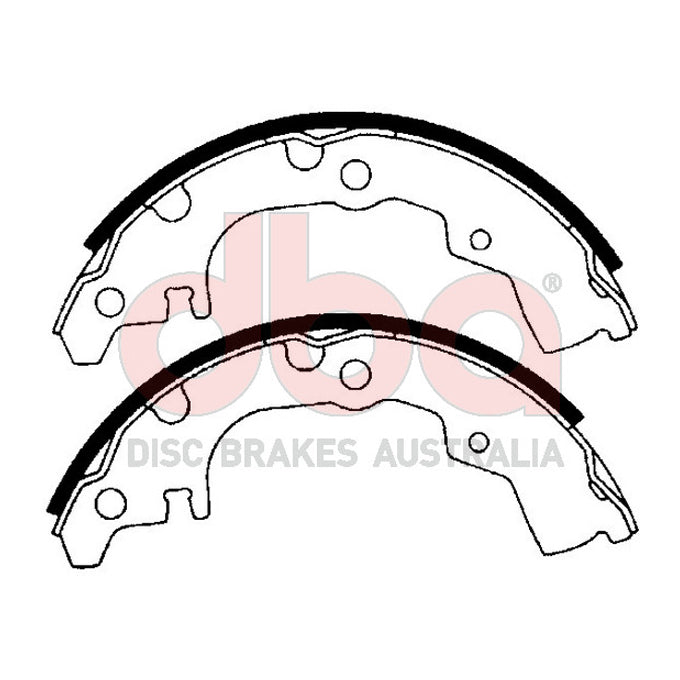DBA Brake Shoes DBAS1632