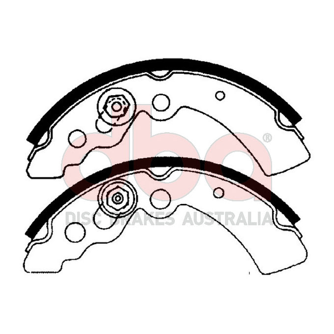 DBA Brake Shoes DBAS1633