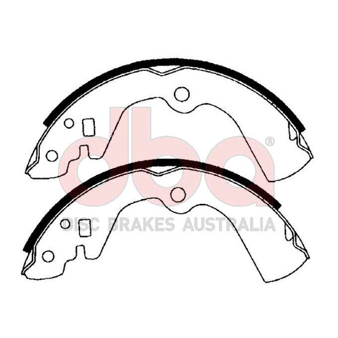 DBA Brake Shoes DBAS1634