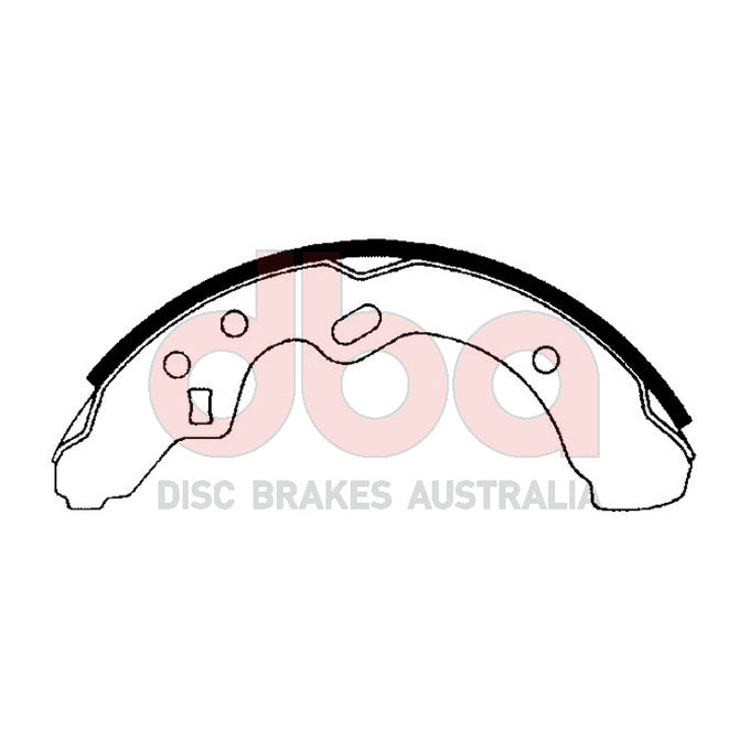 DBA Brake Shoes DBAS1637