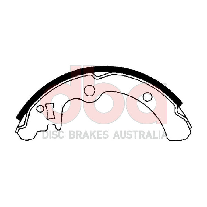 DBA Brake Shoes DBAS1649