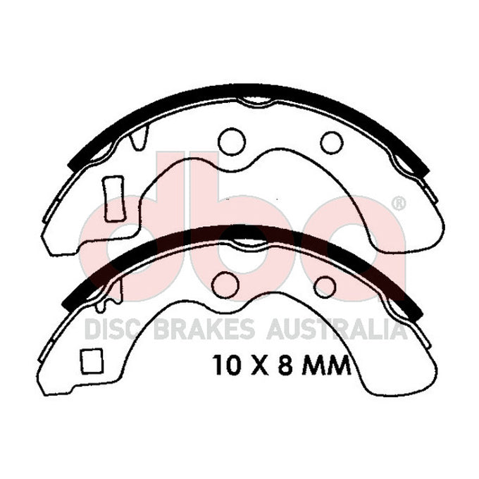 DBA Brake Shoes DBAS1650