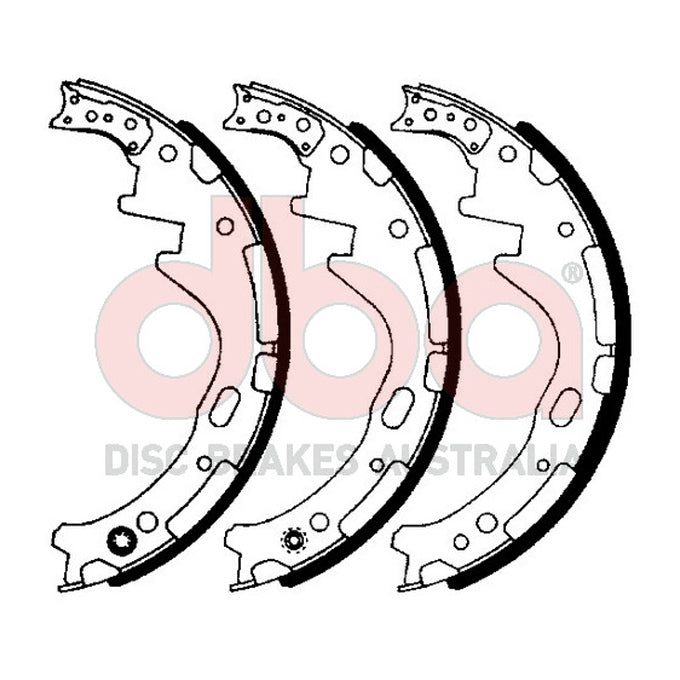 DBA Brake Shoes DBAS1652