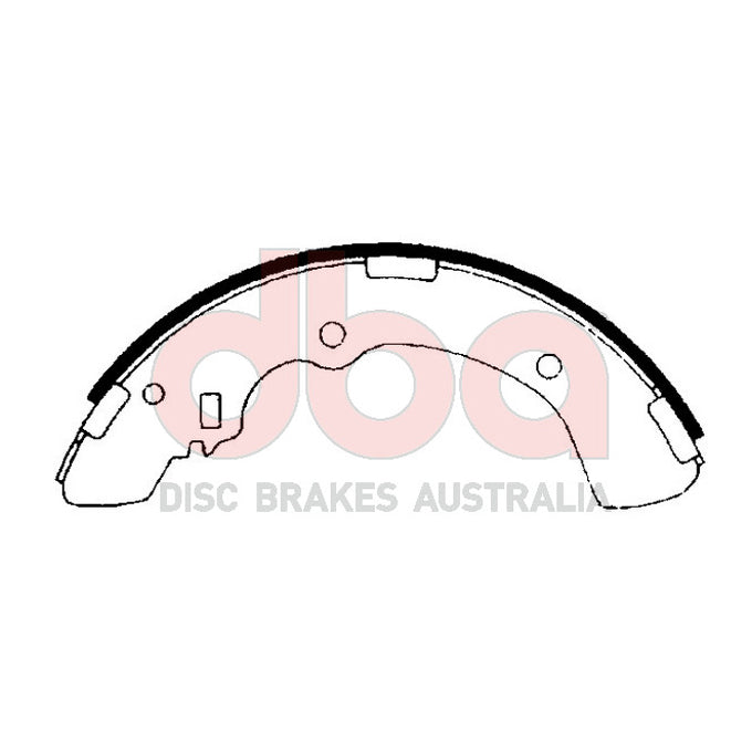 DBA Brake Shoes DBAS1653