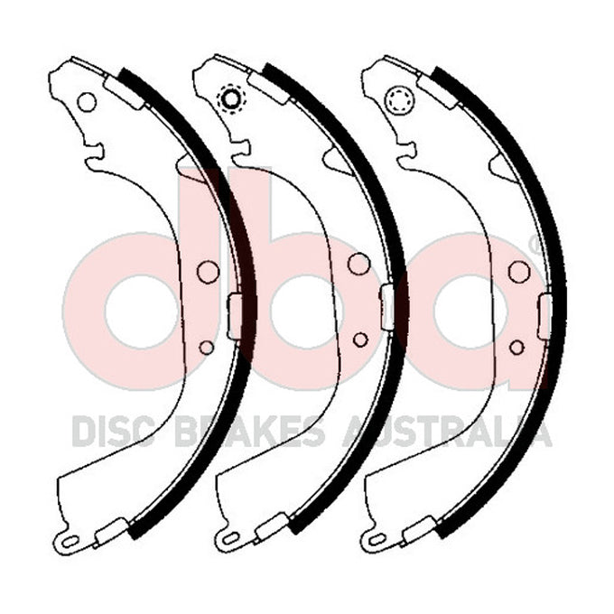 DBA Brake Shoes DBAS1660