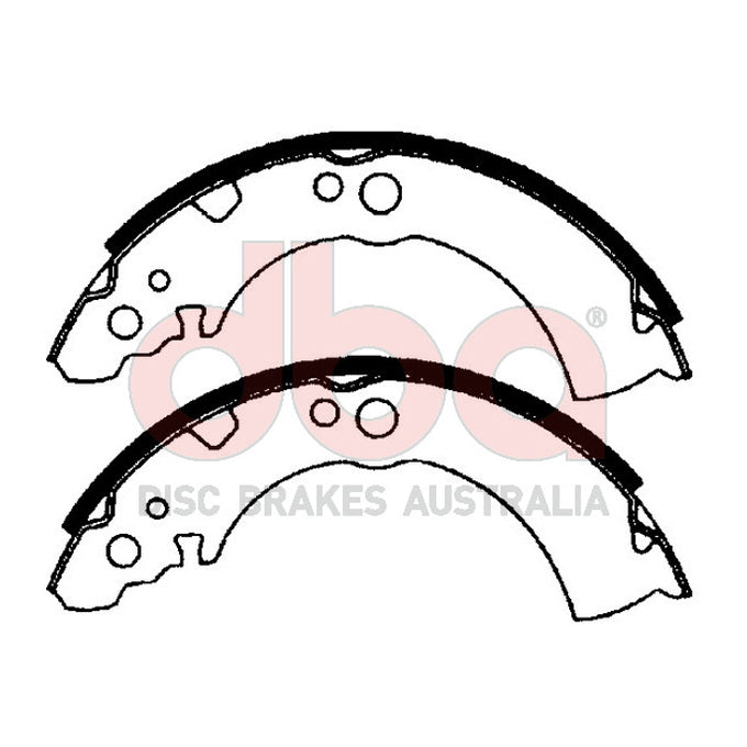 DBA Brake Shoes DBAS1672