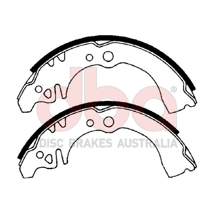 DBA Brake Shoes DBAS1673