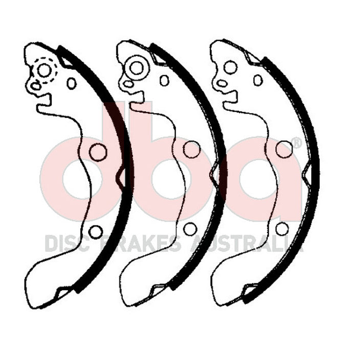 DBA Brake Shoes DBAS1674
