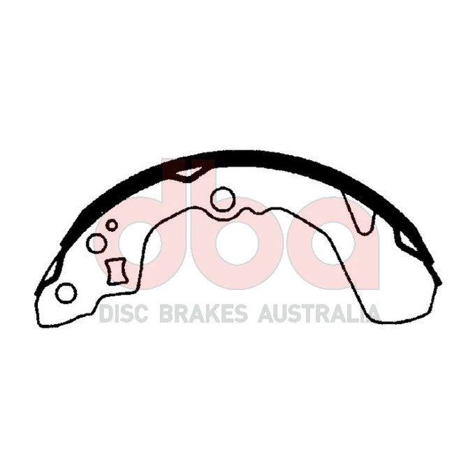 DBA Brake Shoes DBAS1682