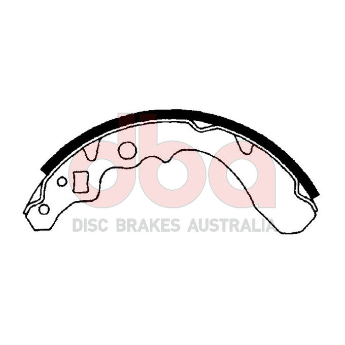 DBA Brake Shoes DBAS1688
