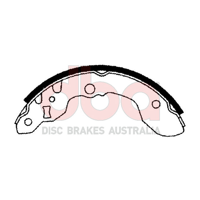 DBA Brake Shoes DBAS1691