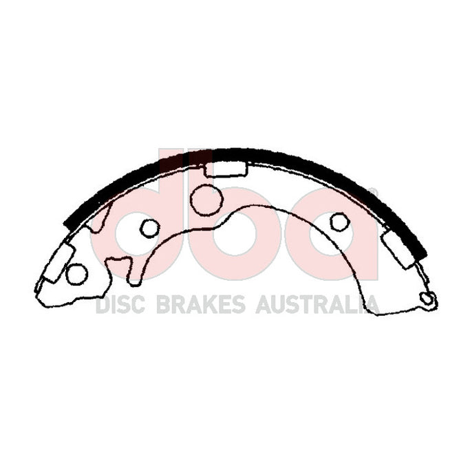 DBA Brake Shoes DBAS1692