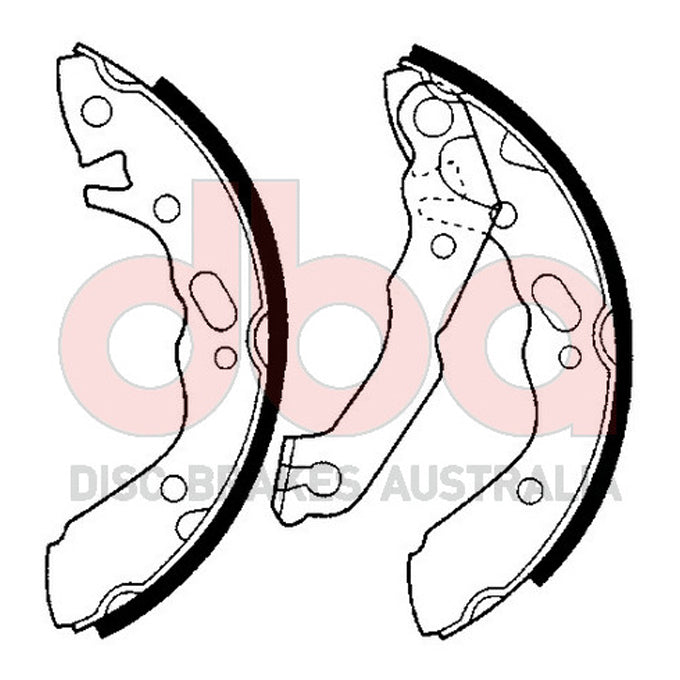 DBA Brake Shoes DBAS1695