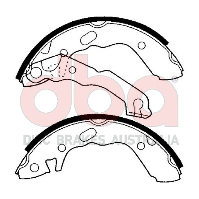 DBA Brake Shoes DBAS1701
