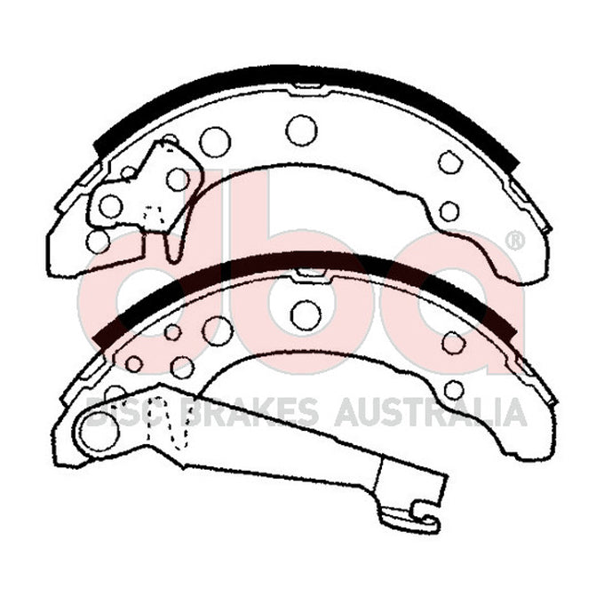 DBA Brake Shoes DBAS1707