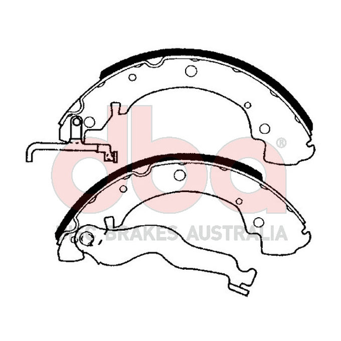 DBA Brake Shoes DBAS1712