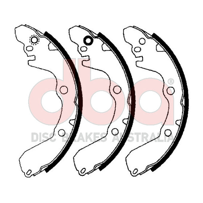 DBA Brake Shoes DBAS1713