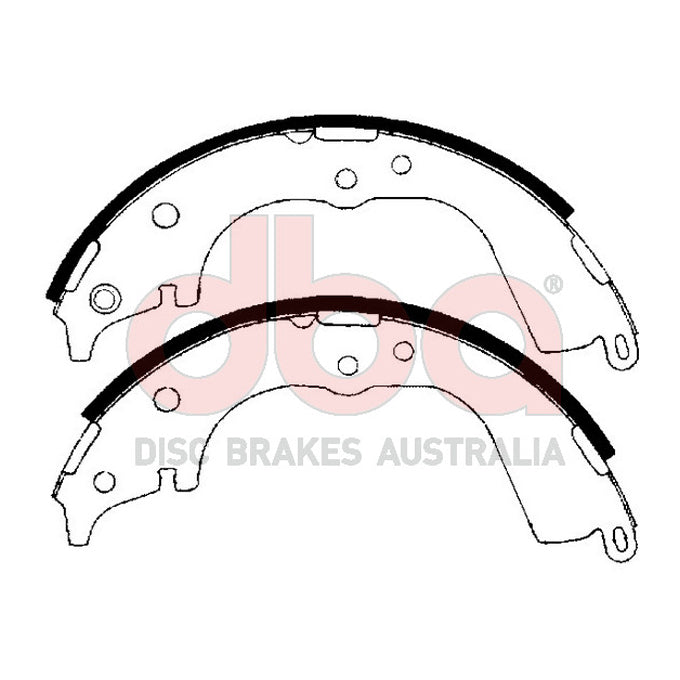 DBA Brake Shoes DBAS1714
