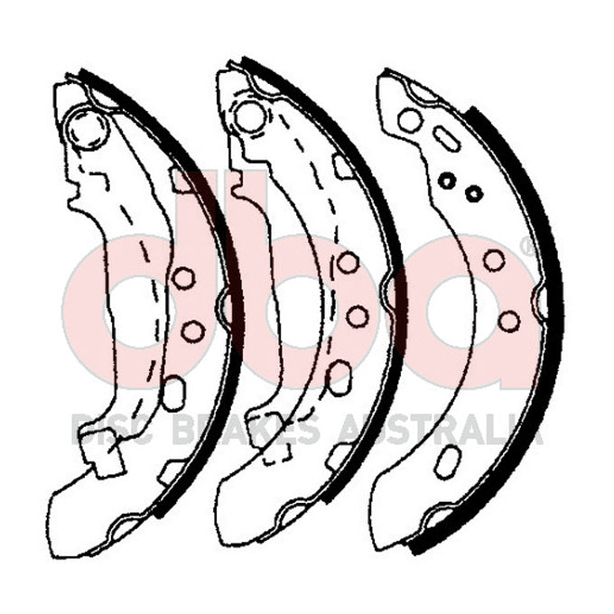DBA Brake Shoes DBAS1725