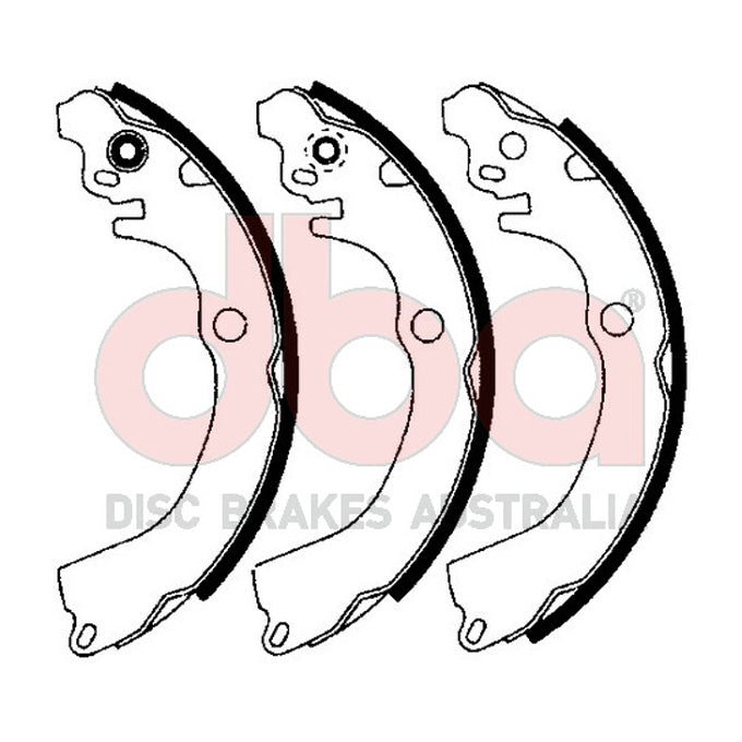 DBA Brake Shoes DBAS1729