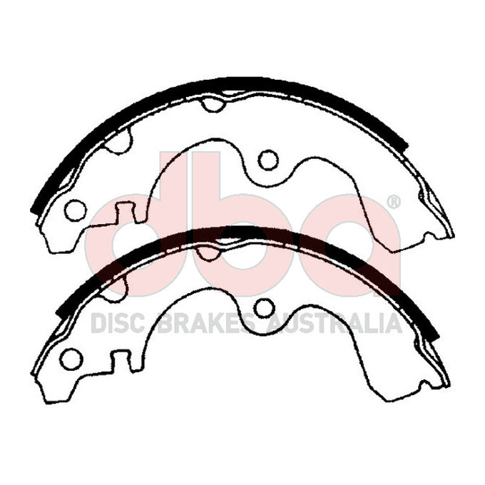 DBA Brake Shoes DBAS1731