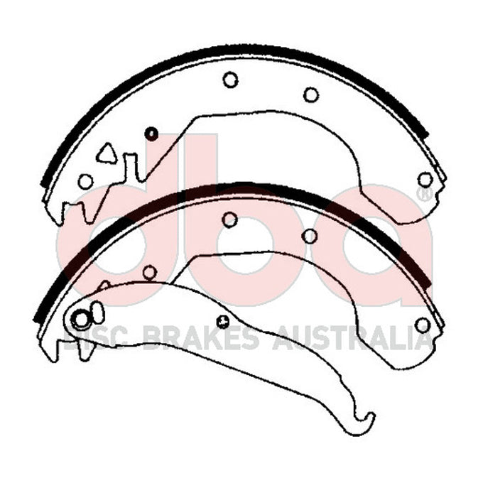 DBA Brake Shoes DBAS1732