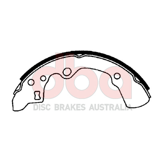 DBA Brake Shoes DBAS1734