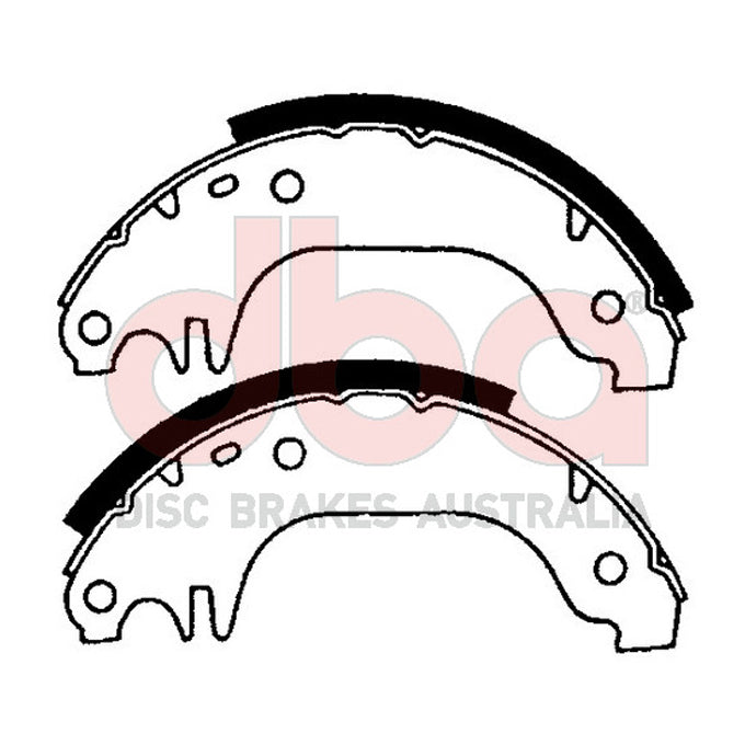 DBA Brake Shoes DBAS1736