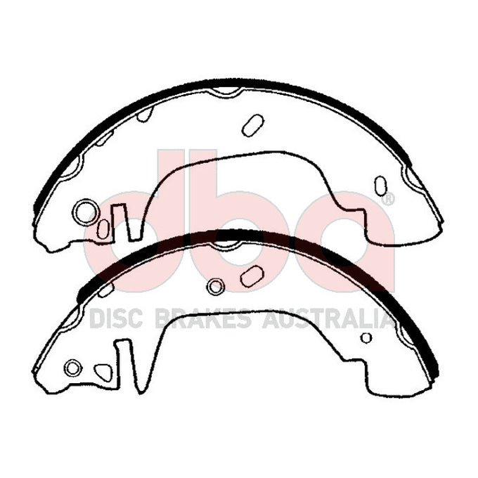 DBA Brake Shoes DBAS1738