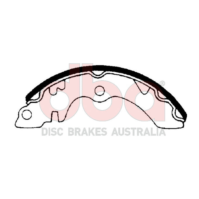 DBA Brake Shoes DBAS1740