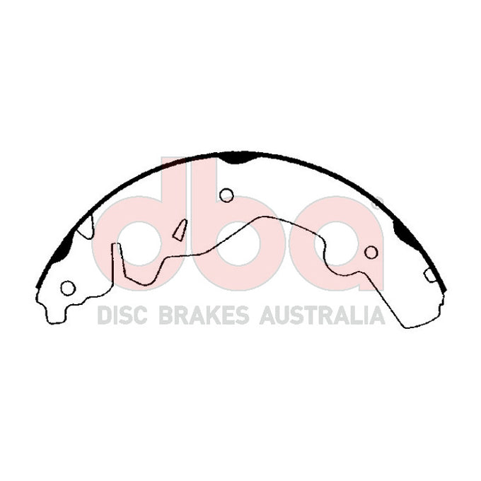 DBA Brake Shoes DBAS1754