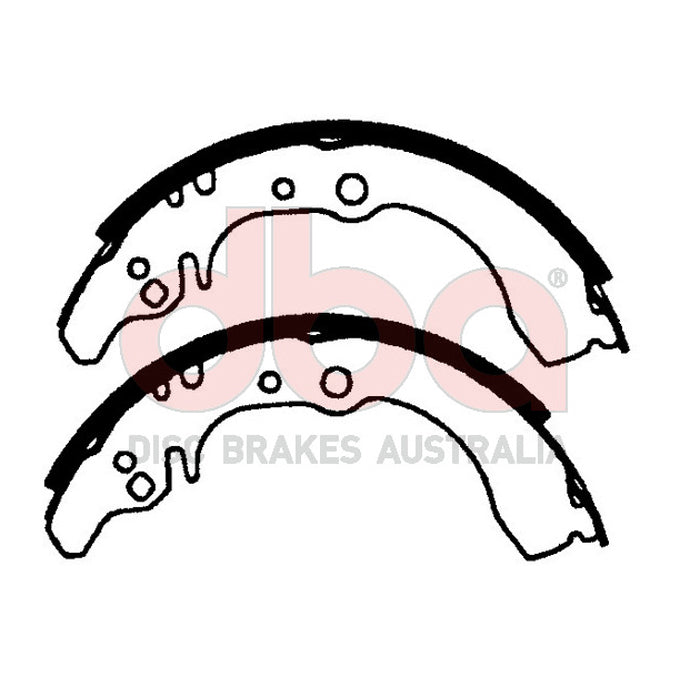 DBA Brake Shoes DBAS1755
