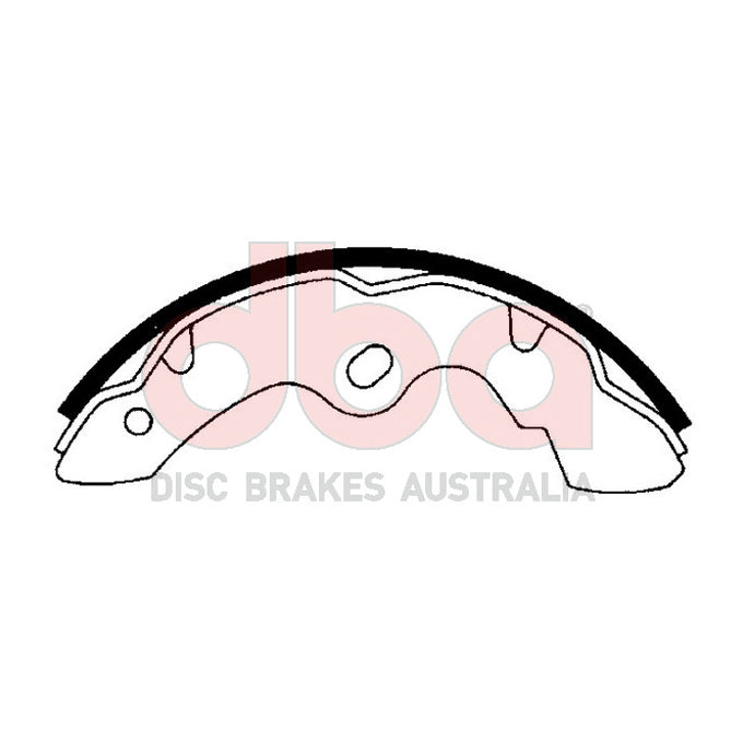 DBA Brake Shoes DBAS1765