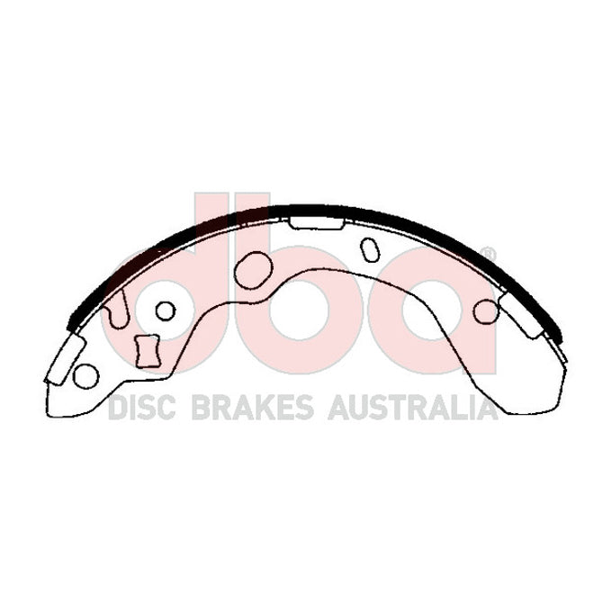 DBA Brake Shoes DBAS1771