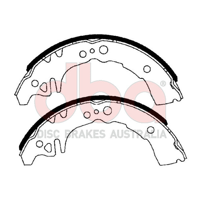 DBA Brake Shoes DBAS1772