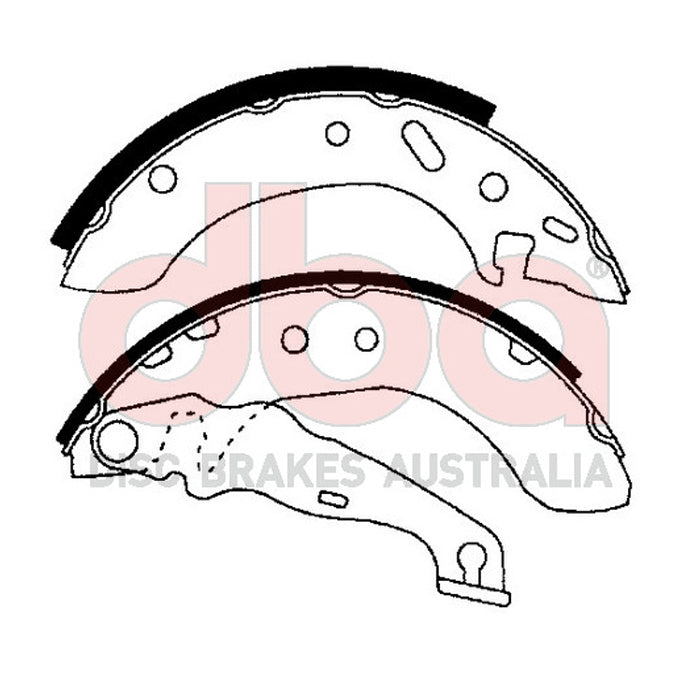 DBA Brake Shoes DBAS1776