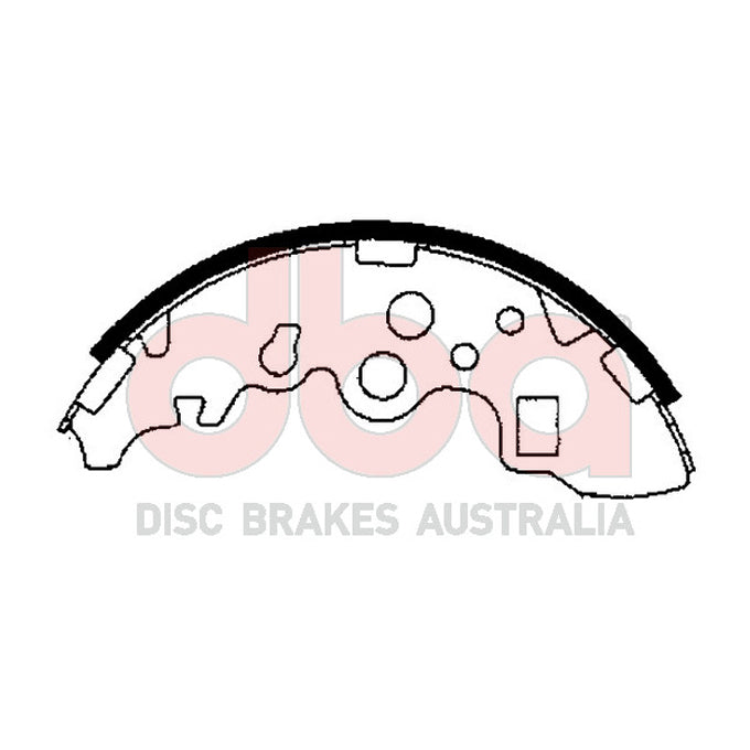 DBA Brake Shoes DBAS1786