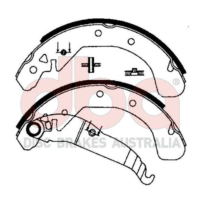DBA Brake Shoes DBAS1788