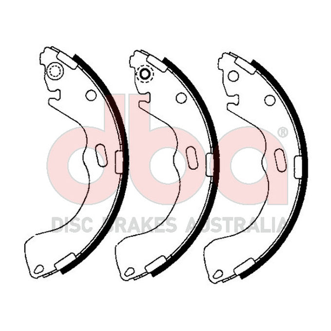DBA Brake Shoes DBAS1791
