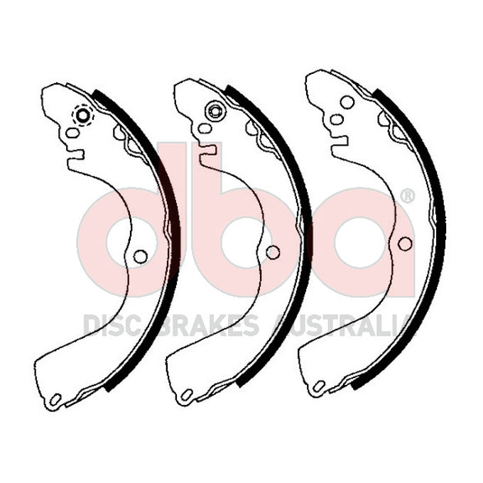 DBA Brake Shoes DBAS1796