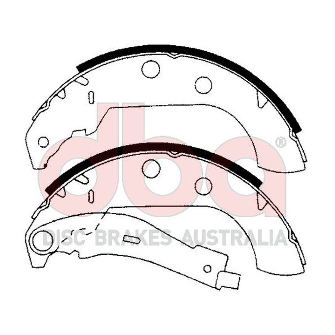 DBA Brake Shoes DBAS1806