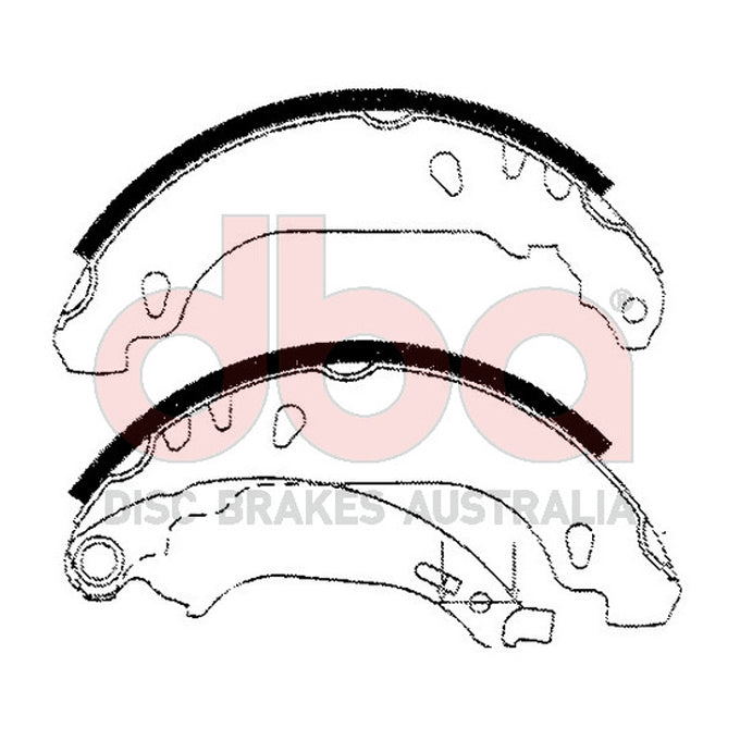 DBA Brake Shoes DBAS1807