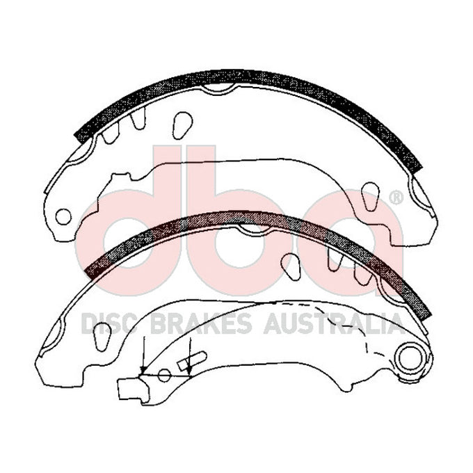 DBA Brake Shoes DBAS1812
