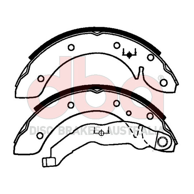 DBA Brake Shoes DBAS1813