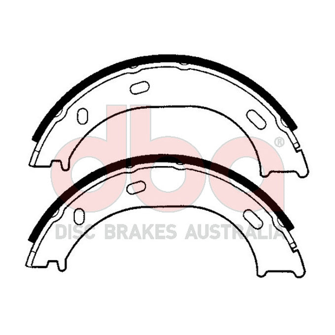 DBA Brake Shoes DBAS1817