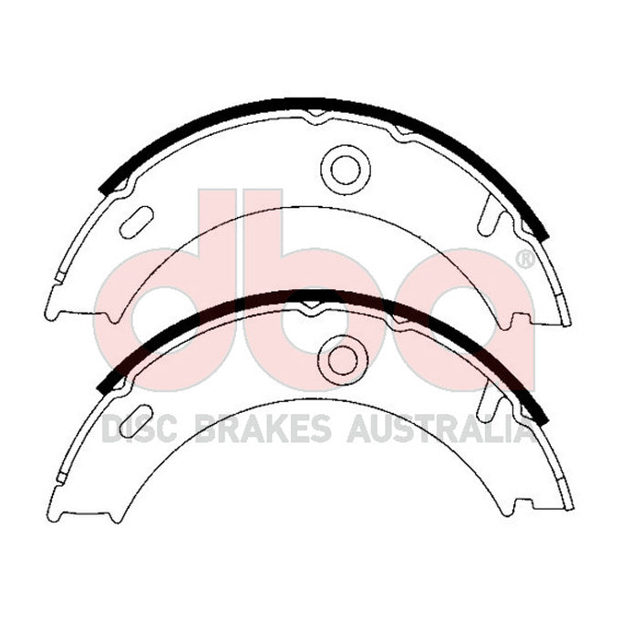 DBA Brake Shoes DBAS1818